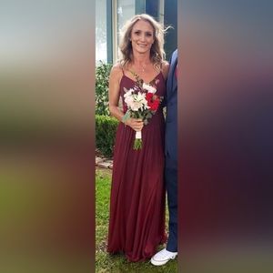 David's Bridal Bridesmaid Dress